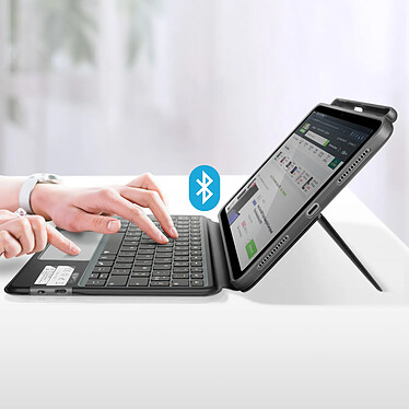 Avis MW Étui Clavier pour iPad 10 2022 Bluetooth Fonction Support intégré Noir