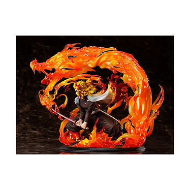 Demon Slayer: Kimetsu no Yaiba - Statuette 1/8 Kyojuro Rengoku 26 cm pas cher