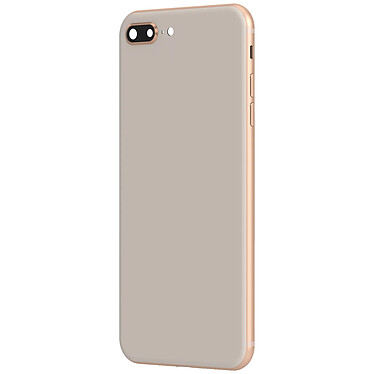 Clappio Châssis iPhone 8 Plus avec Vitre arrière de remplacement Rose Poudré