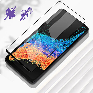 Acheter Avizar Verre Trempé pour Samsung Galaxy Xcover 6 Pro Ultra-résistant Dureté 9H Anti-traces  Contour Noir