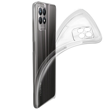 Avizar Coque Realme 8i Flexible Fine et Légère Transparent pas cher