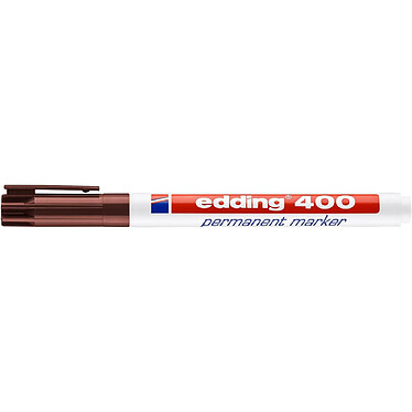 Avis EDDING Marqueur Permanent 400 Marron Pointe Fine 1 mm x 5