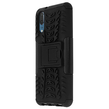 Avizar Coque Huawei P20 Coque Protection Antichocs Support Intégré - Noir pas cher