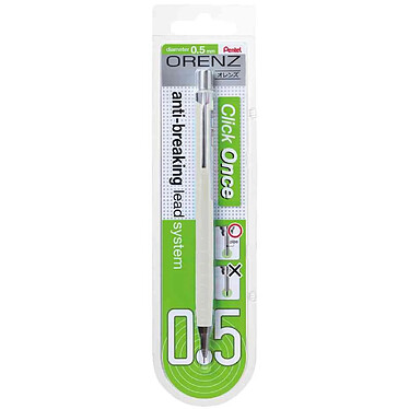 PENTEL Porte-mines ORENZ, 0,5 mm, blanc