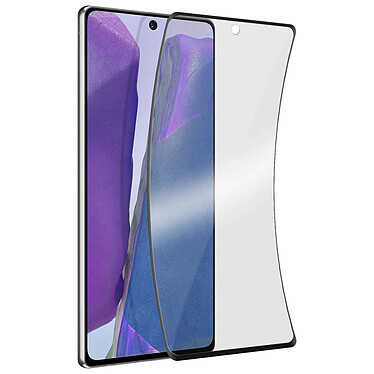 Force Glass Film Samsung Note 20 Verre Organique Résistant Anti-traces Noir