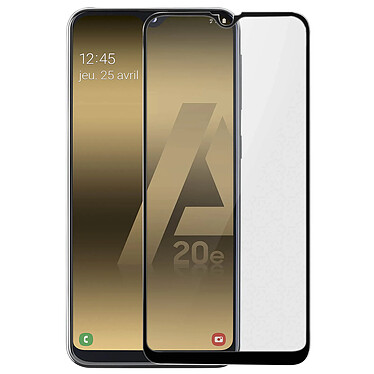 Avizar Film Écran Samsung Galaxy A20e Verre Trempé 9H Biseauté Transparent Bord noir