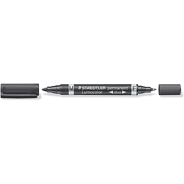 Acheter STAEDTLER Set de 4 marqueurs permanents Lumocolor, noir