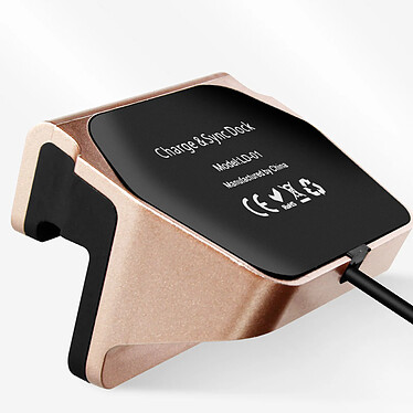 Avizar Dock de Charge Connecteur Lightning Charge Rapide et Synchronisation Rose gold pas cher