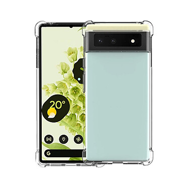 Evetane Coque Google Pixel 6 Anti-Chocs avec Bords Renforces en silicone transparente Motif pas cher