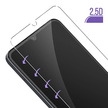 Acheter Avizar Verre Trempé pour Realme C53 et Narzo N53 Dureté 9H Biseauté 2.5D Finesse 0.26mm  Transparent