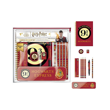 Harry Potter - Set papeterie 11 pièces Voie 9¾