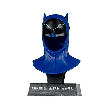 Batman 1966 - Mini réplique 1/3 masque de Batman 17 cm