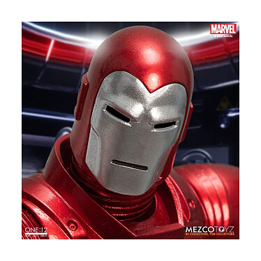 Marvel - Figurine 1/12 Iron Man (Silver Centurion Edition) 16 cm pas cher