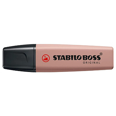 STABILO Surligneur BOSS ORIGINAL NatureCOLORS - marron glacé x 10