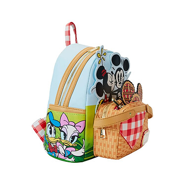 Disney - Sac à dos Mini Mickey and friends Picnic By Loungefly pas cher