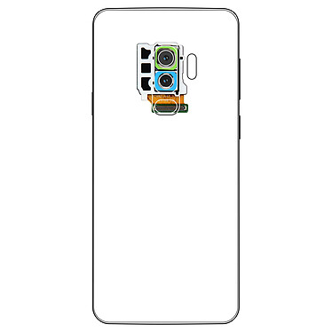 Clappio Caméra Arrière Samsung Galaxy S9 Plus Module Appareil Photo Compatible + Nappe