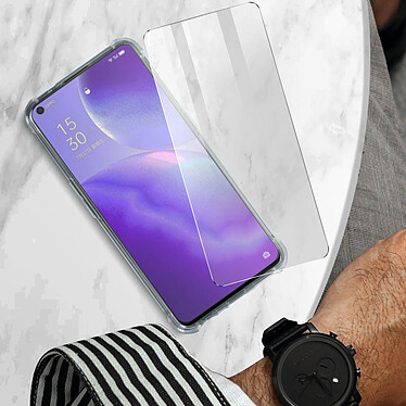 Acheter Avizar Pack Protection Oppo Reno 5 5G et Find X3 Lite Coque et Verre Trempé transparent