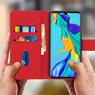 Avis Avizar Etui folio Rouge Stand Vidéo pour Huawei P30