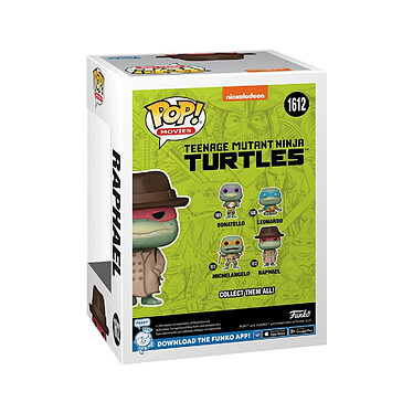 Avis Les Tortues Ninja - Figurine POP! Raphael avec avec manteau et chapeau 9 cm