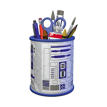 Star Wars - Puzzle 3D Pot à crayons R2-D2 (57 pièces)