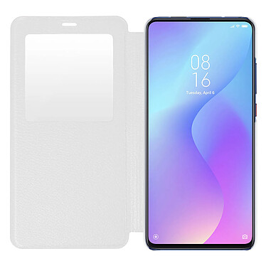 Acheter Avizar Housse Xiaomi Mi 9T Étui Fenêtre d'affichage Protection Intégrale Blanc