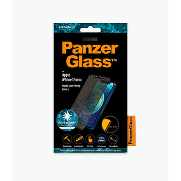 Avis PanzerGlass PanzerGlass Privacy pour iPhone 12 Mini Noir