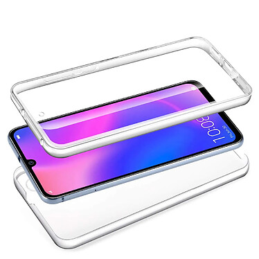 Evetane Coque Huawei P30 Lite/ P30 Lite XL 360° intégrale protection avant arrière silicone transparente Motif pas cher