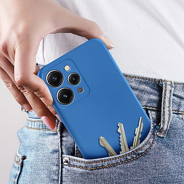 Acheter Avizar Coque pour Xiaomi Redmi 12 Silicone Semi-rigide Soft Touch  Bleu