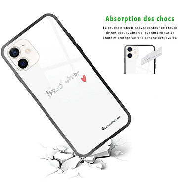 Avis LaCoqueFrançaise Coque iPhone 12 Mini Coque Soft Touch Glossy Dolce Vita Design