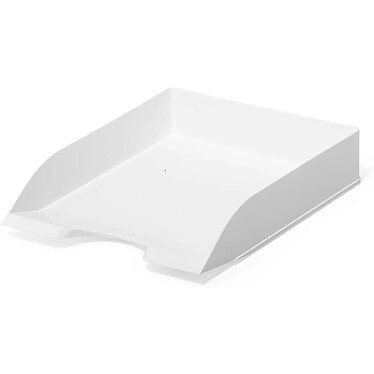 DURABLE Corbeille à courrier BASIC empilable C4 Blanc x 6