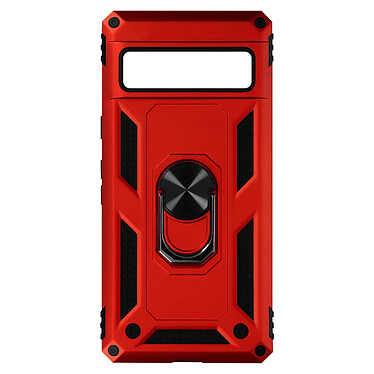 Avizar Coque pour Google Pixel 7 Ultra Rigide Bague Support  rouge