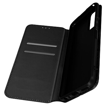 Avizar Housse pour Vivo Y72 et Y52 Portefeuille Fonction Support Vidéo  noir