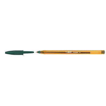 BIC Stylo bille CRISTAL FINE Pointe Fine Vert x 50