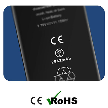 Acheter Clappio Batterie Sans BMS pour iPhone XR Capacité 2942mAh