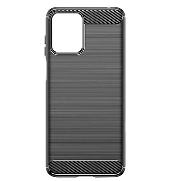 Avizar Coque pour Motorola Moto G23 et G13 Renforcée Souple Carbone Effet Brossé  Noir