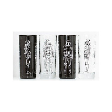 Original Stormtrooper - Pack 4 verres Original Stormtrooper