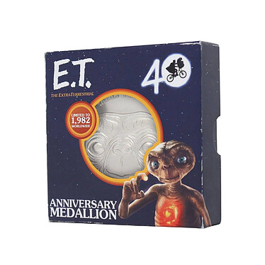 Avis E.T., l'extra-terrestre - Médaillon E.T. 40th Anniversary Limited Edition Medallion