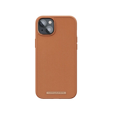 Njorð Coque cuir pour iPhone 14 Plus Cognac