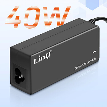 Avis LinQ Chargeur Secteur pour Ordinateur Portable Asus 40W Embout 2.3 x 0.7mm Noir