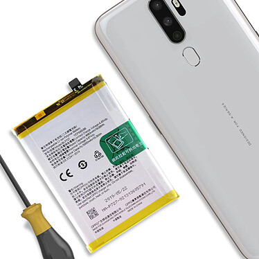 Avis Clappio Batterie interne pour Oppo A5 2020 et A9 2020 5000mAh modèle BLP727 Noir