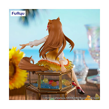 Spice and Wolf Noodle Stopper - Statuette Holo Sunflower Dress Ver. 17 cm pas cher