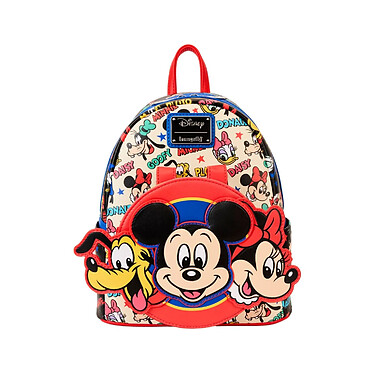 Disney - Set sac à dos et serre-tête Mickey & ses amis By Loungefly pas cher