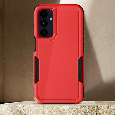 Avis Avizar Coque Antichoc pour Samsung A25 5G Renforcée Rigide Contour Silicone Rouge