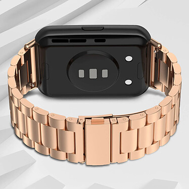 Avis Avizar Bracelet pour Huawei Watch Fit 2 Maille Acier Inoxydable  rose gold