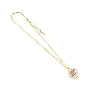 Pusheen - Pendentif et collier argent Pink Name