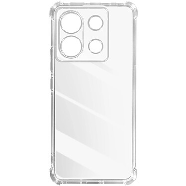 iMak Coque pour Xiaomi Redmi Note 13 Pro 5G Antichoc Silicone Caméra protégée  Transparent