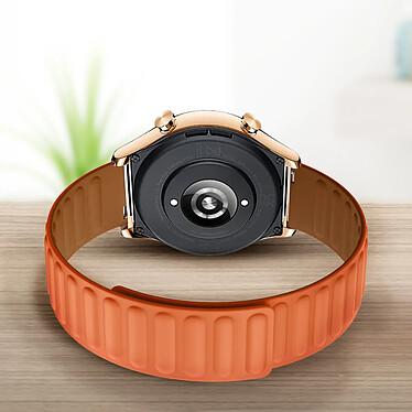 Avis Avizar Bracelet pour Honor Magic Watch / GS3 Silicone Souple Attache Magnétique Corail