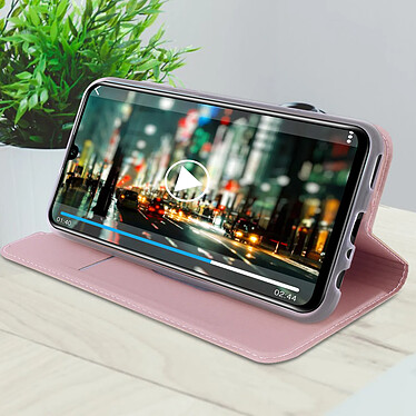 Acheter Avizar Etui folio Rose Portefeuille pour Honor 20 Lite