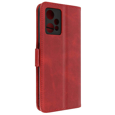 Avizar Étui pour OnePlus Nord CE 2 Lite 5G / Realme 9 5G et 9 Pro Clapet Portefeuille Fonction Support Vidéo  rouge