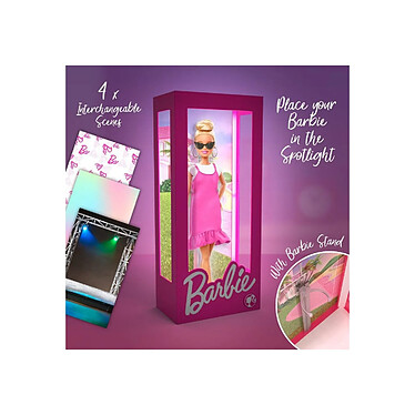 Barbie - Barbie Doll Display Case Light